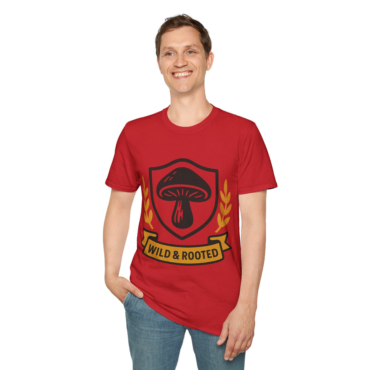 Crest Logo T-Shirt — Subtle Laurel Emblem Tee - Trending Now - September 2026