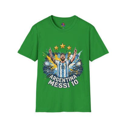 Argentina Messi Soccer T‑Shirt — World Cup Champion Fan Tee