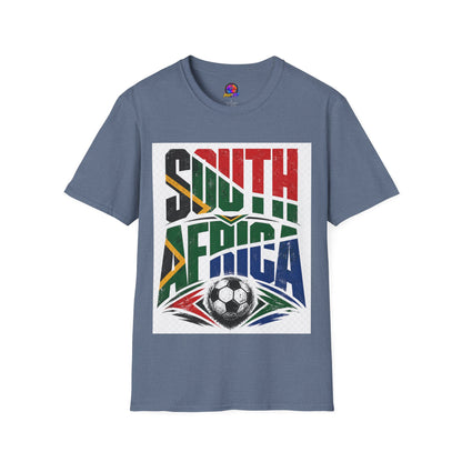 South Africa Soccer T-Shirt — Vintage Flag Football Fan Tee
