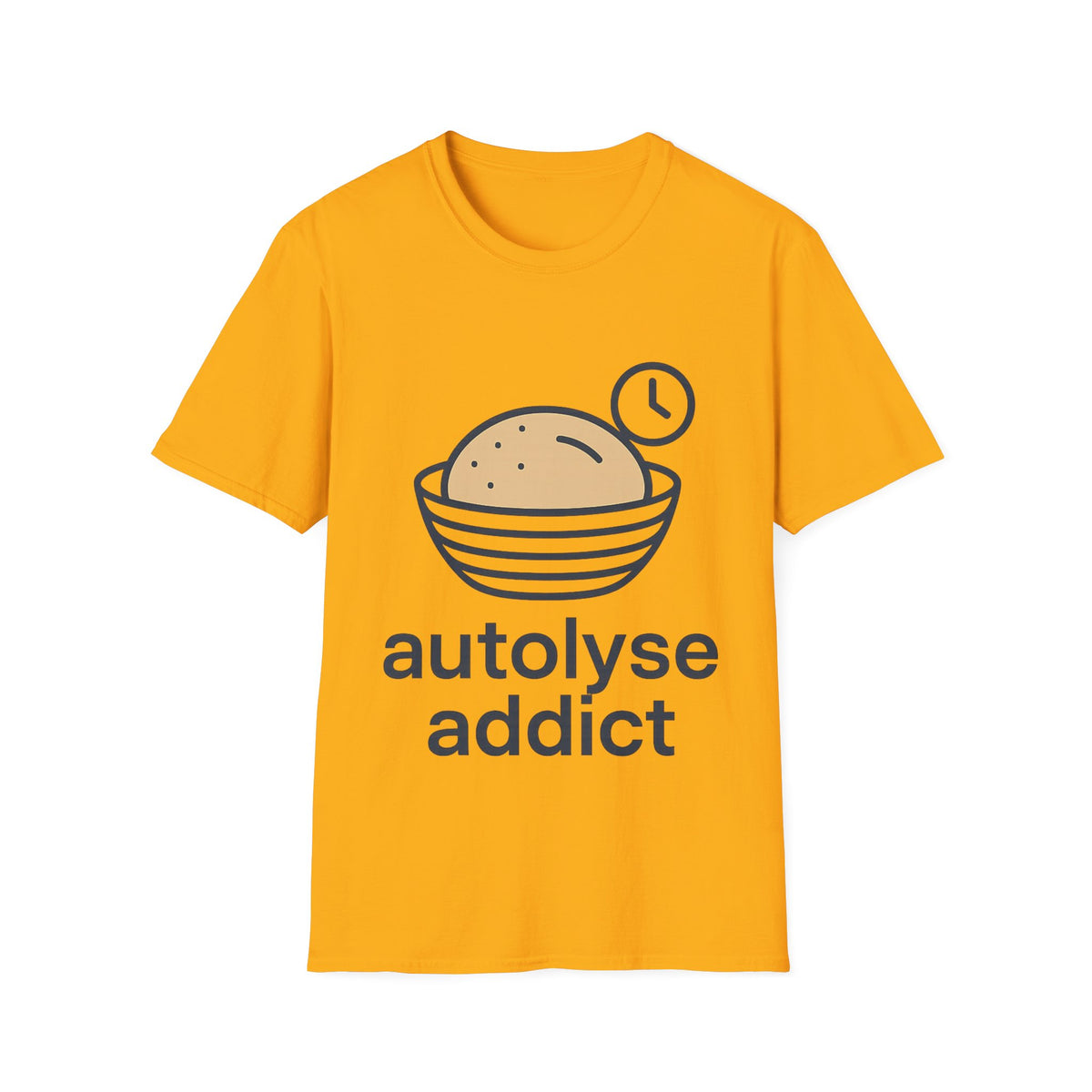 "Autolyse Addict" Funny Sourdough Baking Tee - Cute Bread Maker Pastry White T-Shirt - Trending Now - September 2026