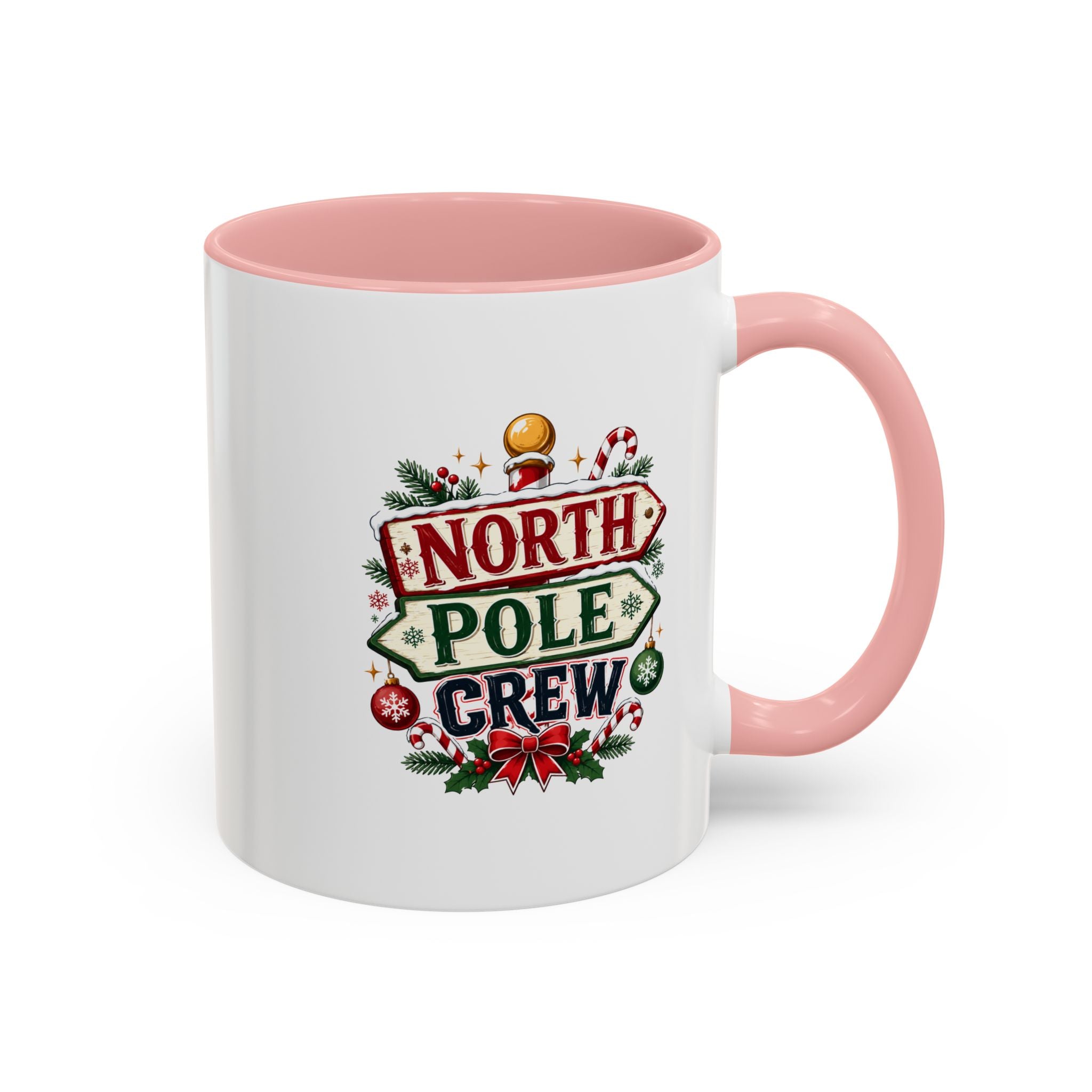 Accent Coffee Mug North Pole Crew