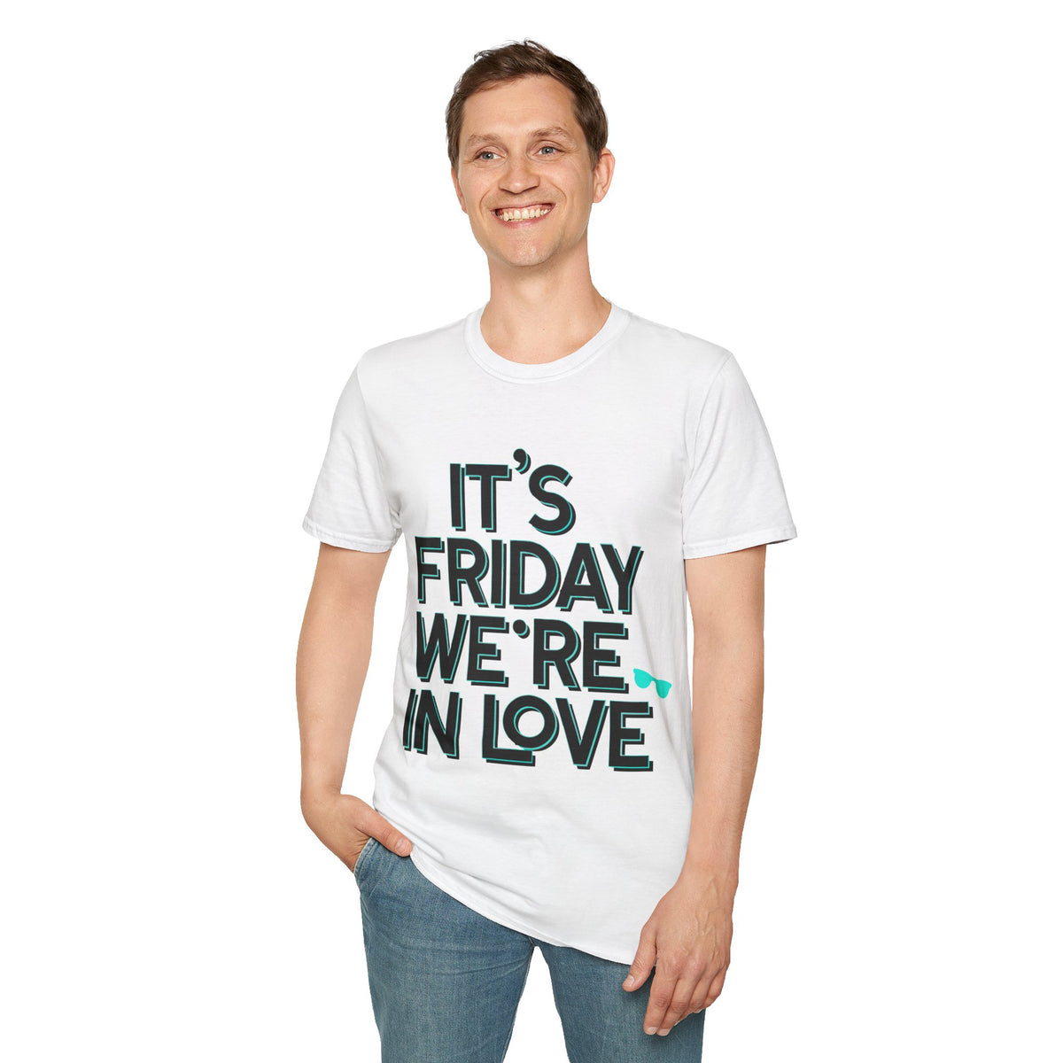 It's Friday We're In Love T-Shirt — Retro Indie Band Vibe Tee - Trending Now - August 2026