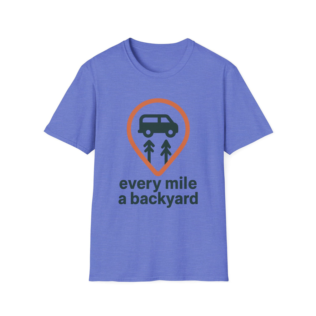 Minimalist Campervan T‑Shirt — Tiny Van Badge Graphic - Trending Now - August 2026