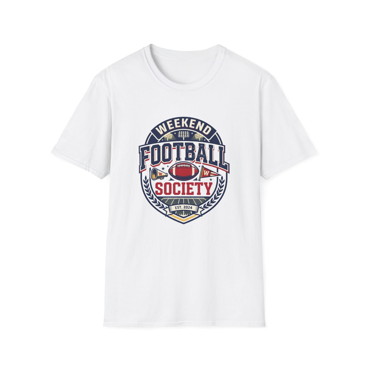 Weekend Football Pocket Graphic T‑Shirt — Retro American Football Logo Tee - Trending Now - August 2026
