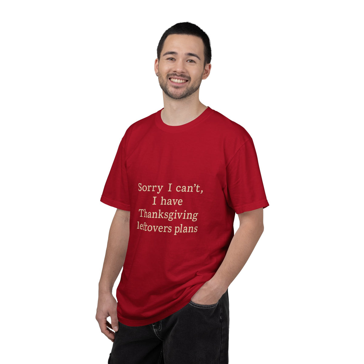 Thanksgiving Leftovers T-Shirt — "Sorry I can't, I have Thanksgiving leftovers plans" Garment-Dyed Tee - Trending Now - October 2026