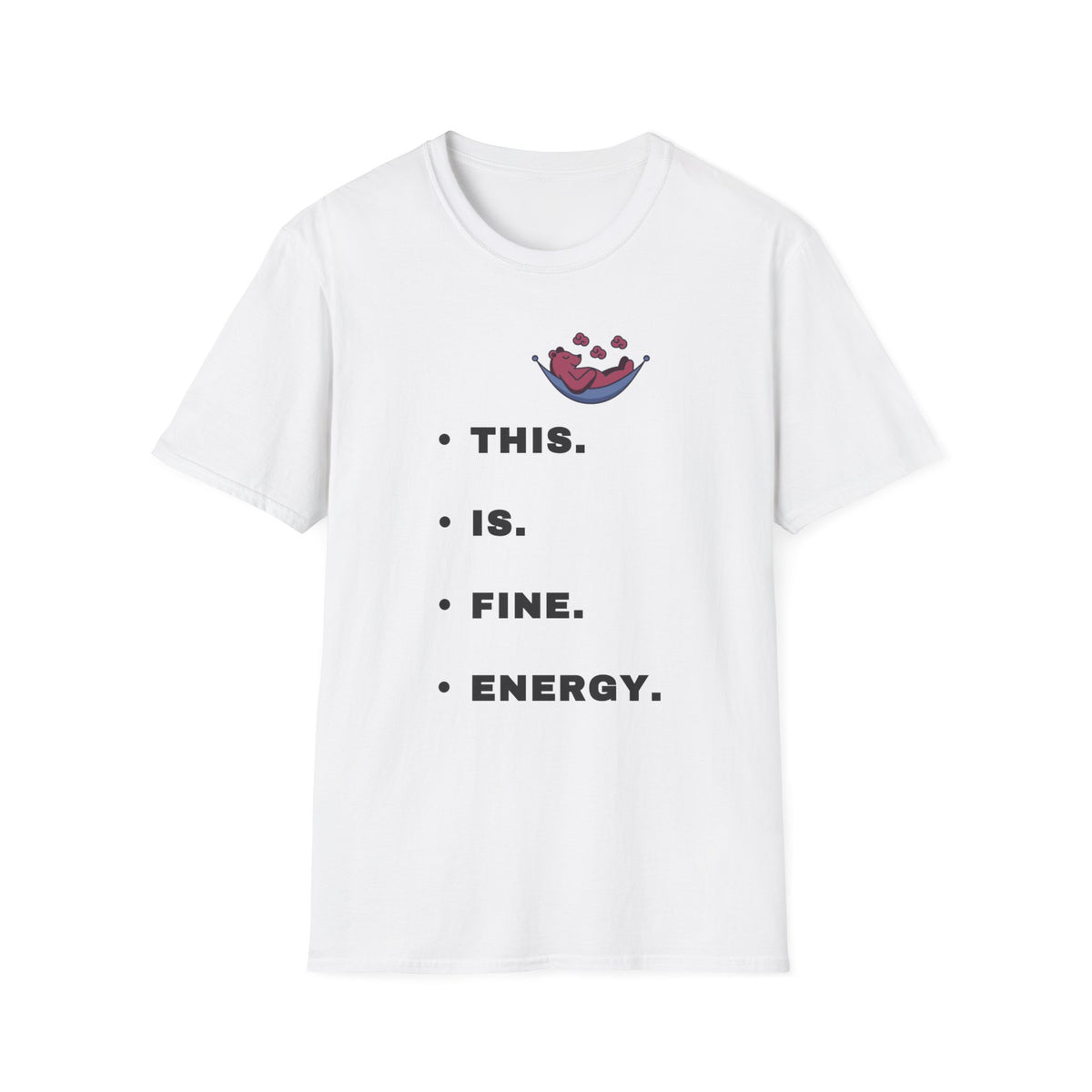 T‑Shirt — “This. Is. Fine.” Comic Dog in Burning Room Funny Graphic Tee - Trending Now - September 2026