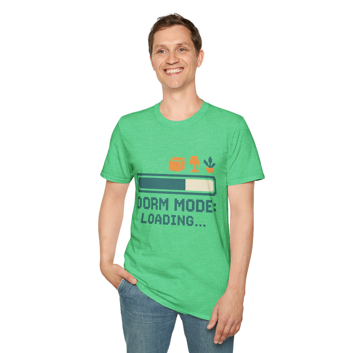 Dorm Mode Loading T‑Shirt — Funny Moving/College Moving Tee - Trending Now - August 2026