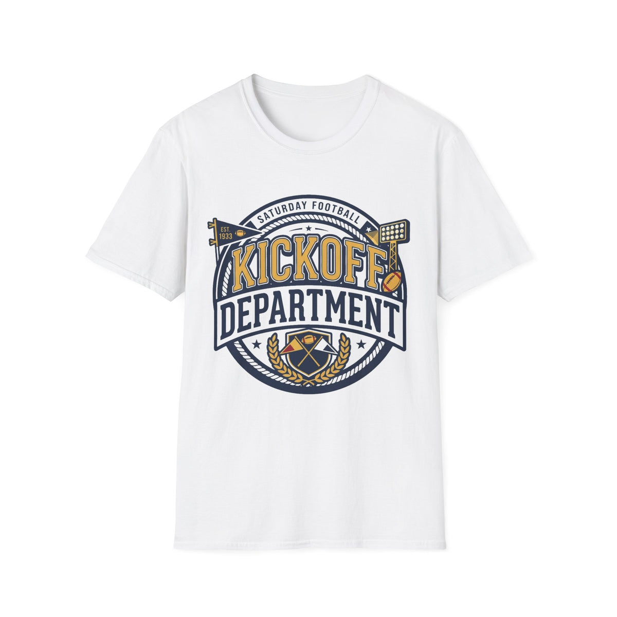 Kickoff Football T-Shirt — Game Day Logo Tee - Trending Now - August 2026