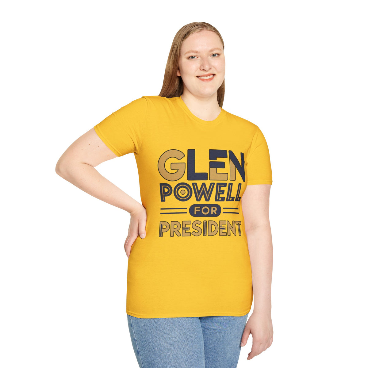 Glen Powell for President T‑Shirt - Trending Now - August 2026