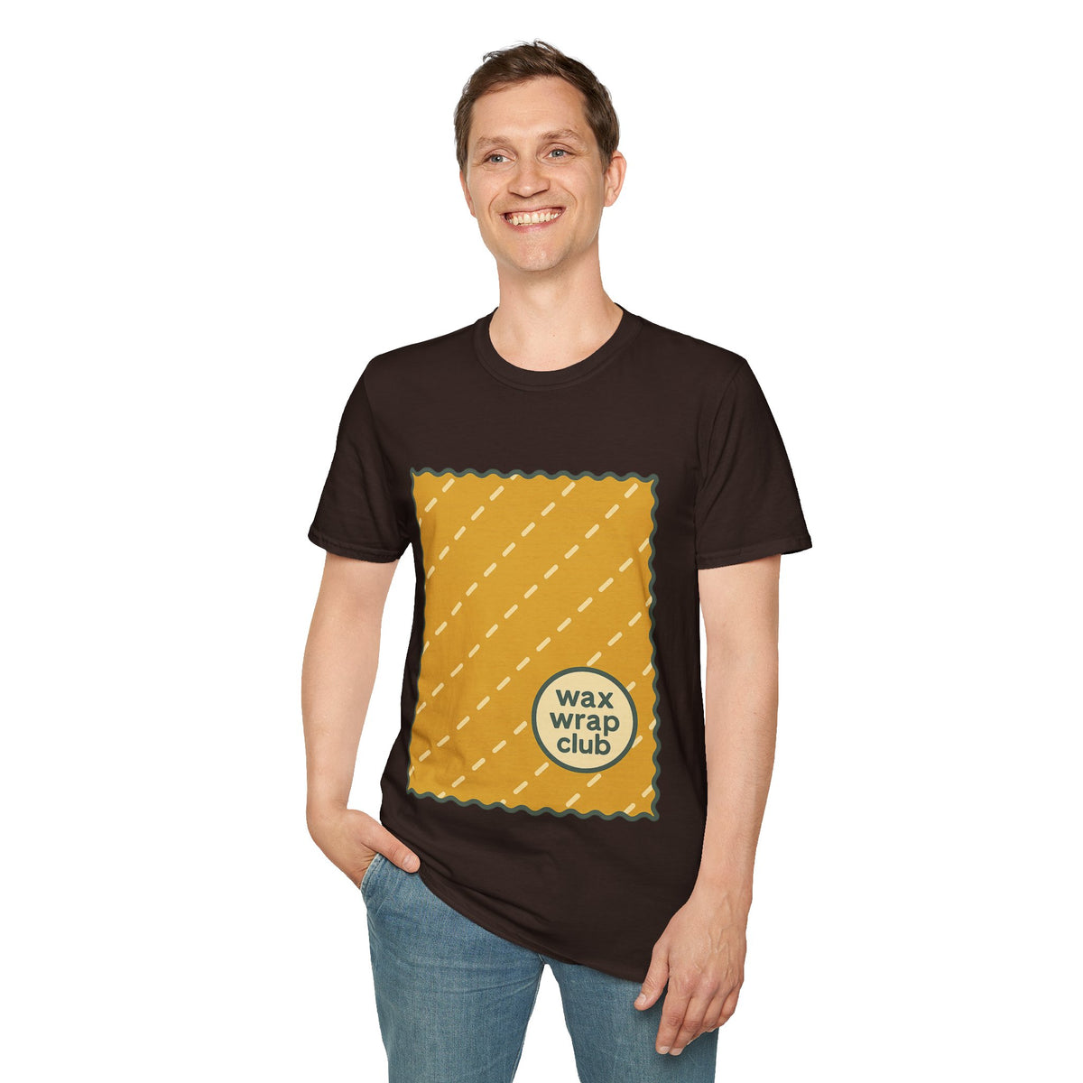 T‑Shirt — "Work Hard Stay Humble" Minimal Yellow Patch Design- Trending Now - September 2026