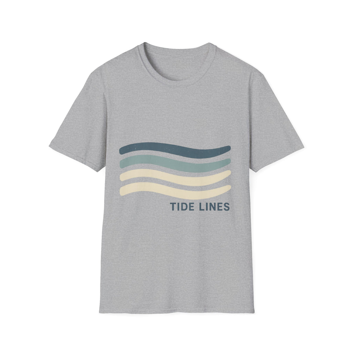 Retro Ocean Wave Aesthetic Graphic Tee - Trending Now - September 2026