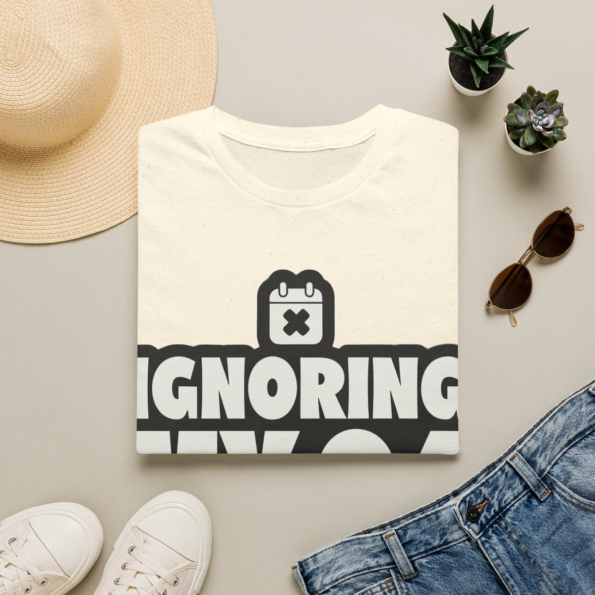 T-Shirt — Ignoring My 04 Deadline Graphic Tee - Trending Now - August 2026