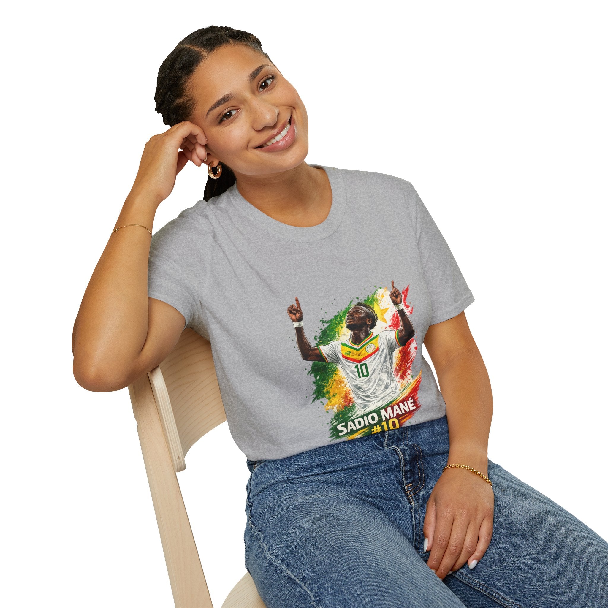 Senegal Sadio Mané Football Shirt – Tribute Soccer Tee