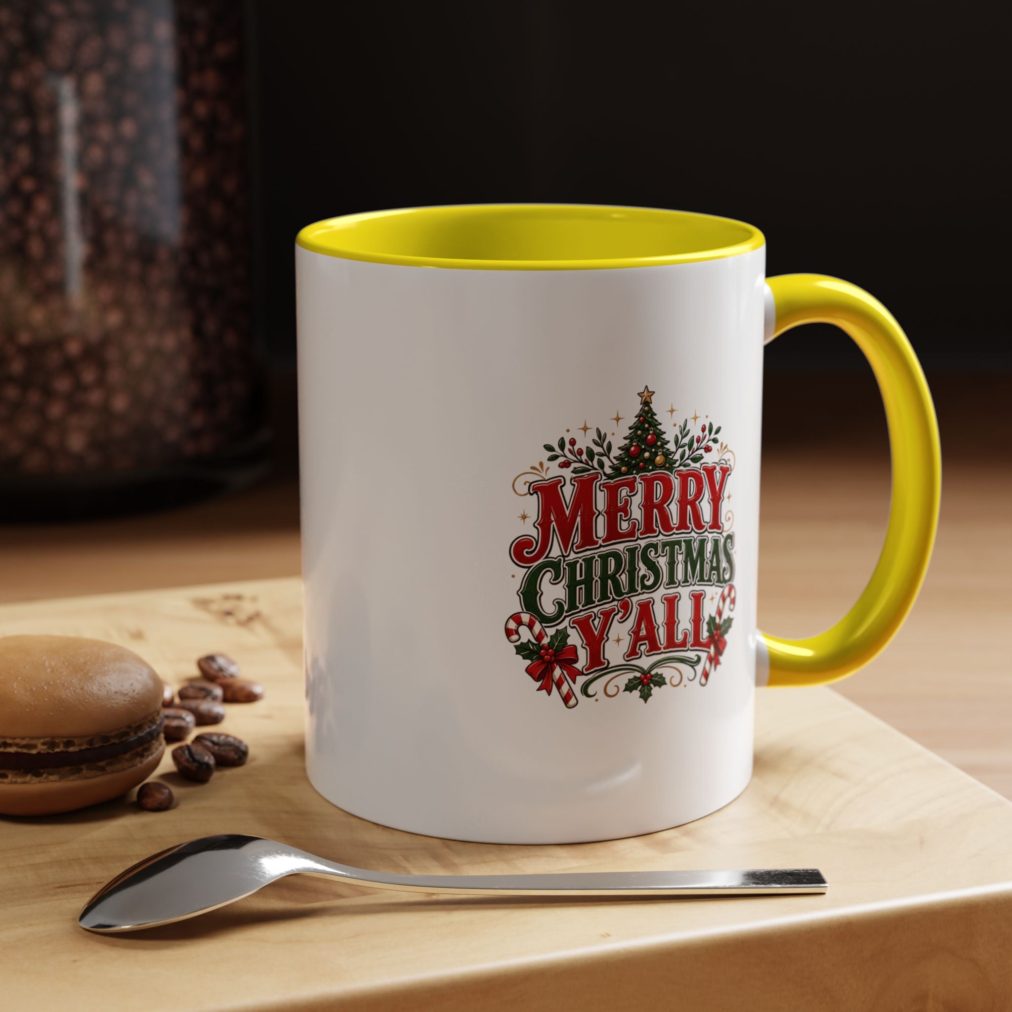 Accent Coffee Mug Merry Christmas