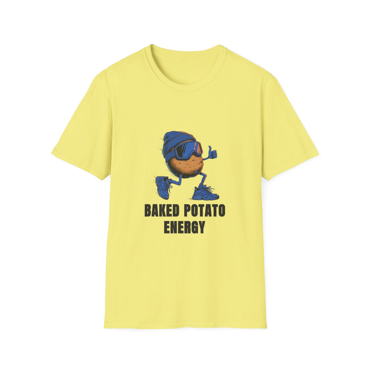 Baked Potato Energy T-Shirt — Cute Thumbs-Up Potato Graphic Tee - Trending Now - August 2026