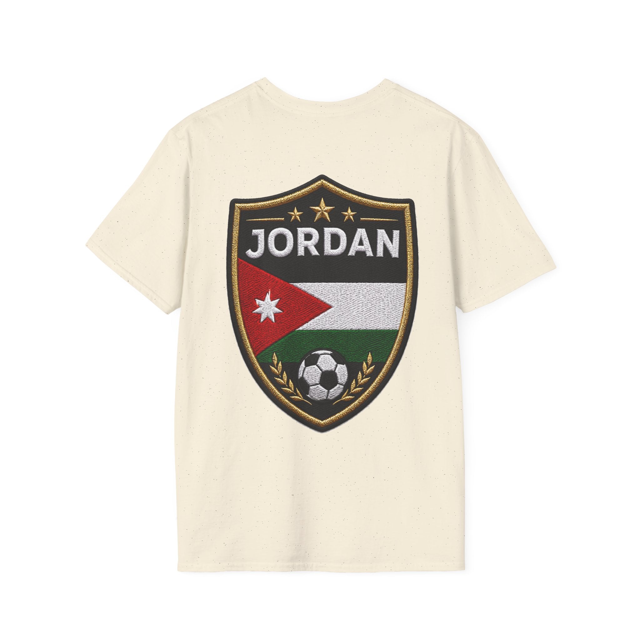 Jordan Soccer T‑Shirt — Desert Courage Flag Design