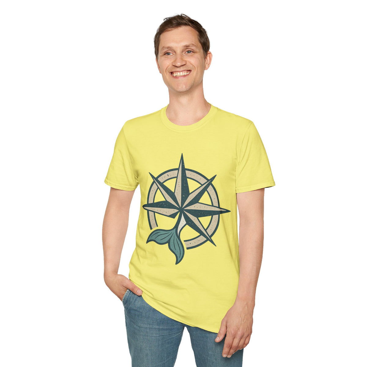 Compass Rose T-Shirt — Nautical Travel Graphic Tee - Trending Now - September 2026