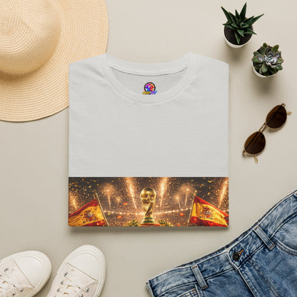 World Cup Champions T-Shirt — Spanish Football Victory Design