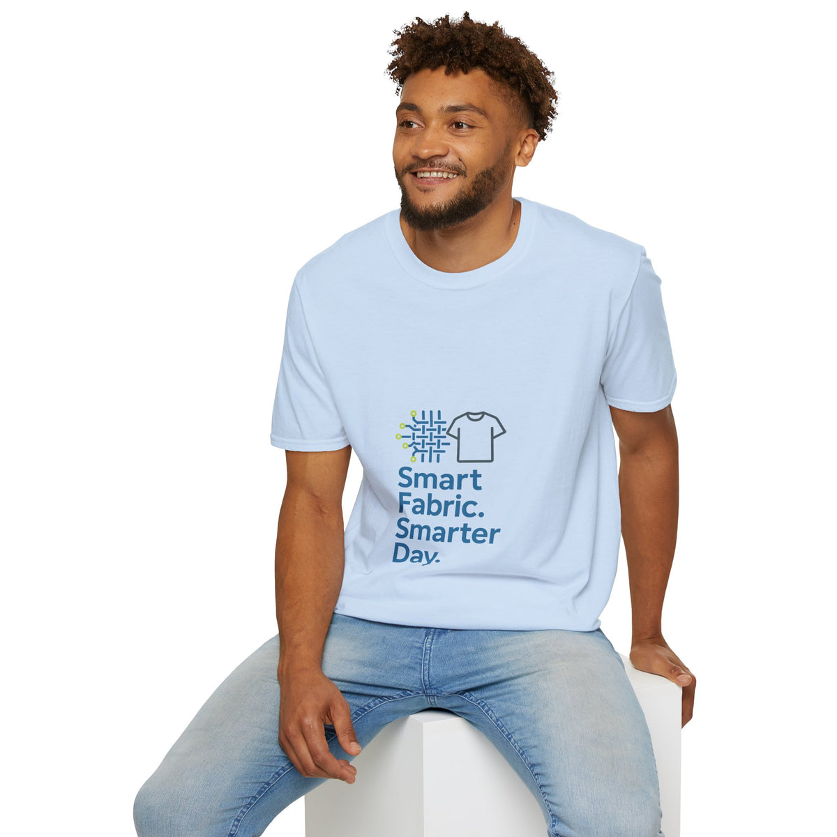 Smart Fabric T‑Shirt — "Smart Fabric. Smarter Day." Tech Apparel - Trending Now - October 2026