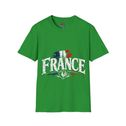 France Flag T-Shirt — Vintage Eiffel Tower French Pride Tee