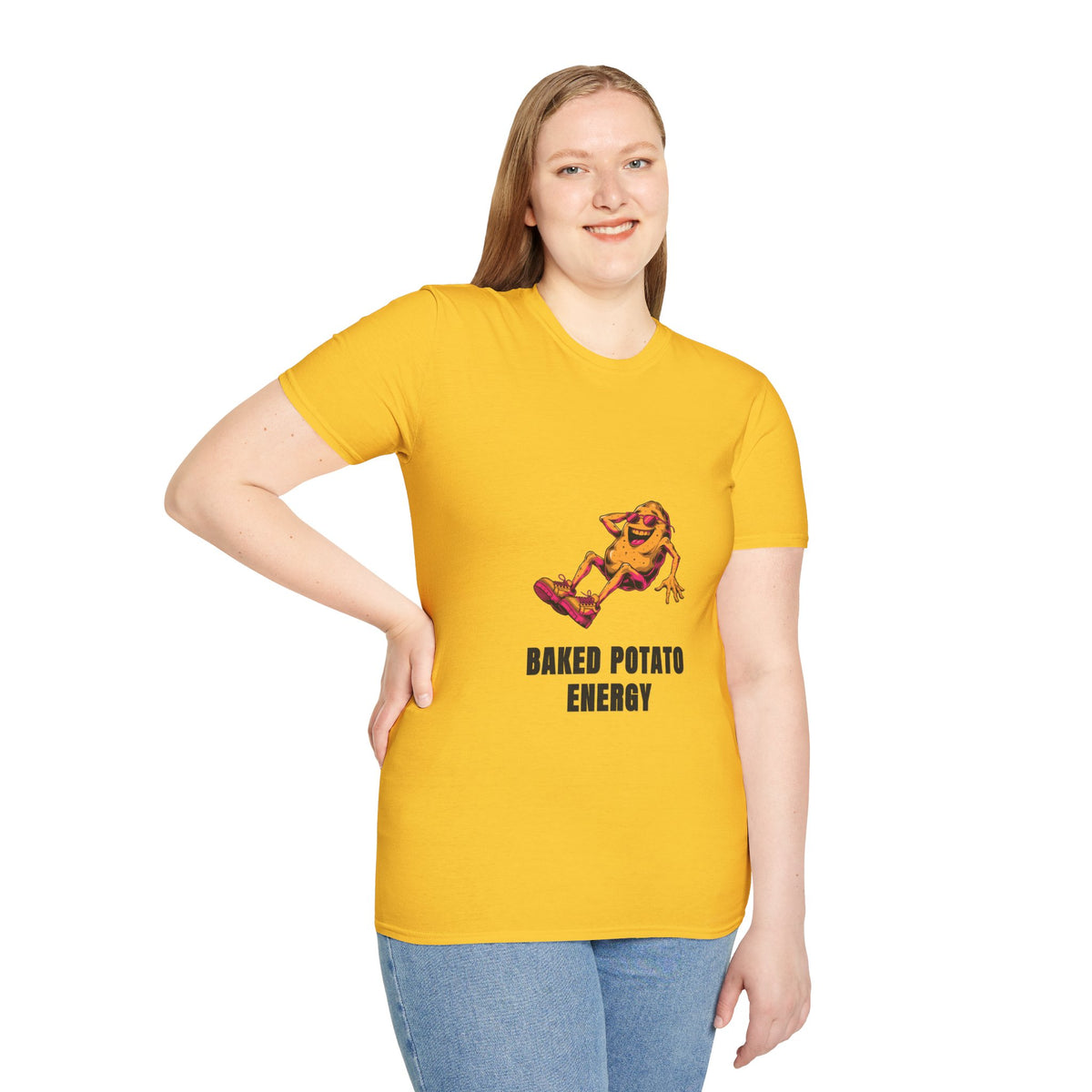 Baked Potato Energy T-Shirt — Funny Potato Graphic Tee - Trending Now - August 2026