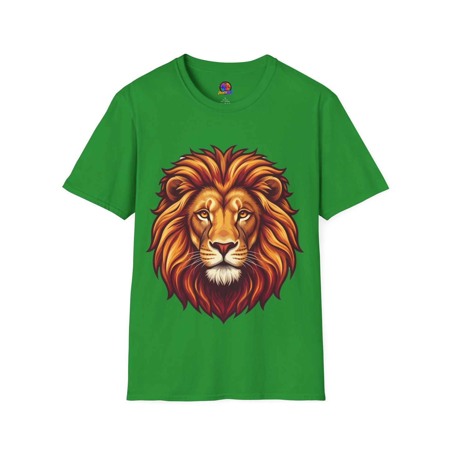 Lion Face T-Shirt — Majestic Lion Head Graphic Tee