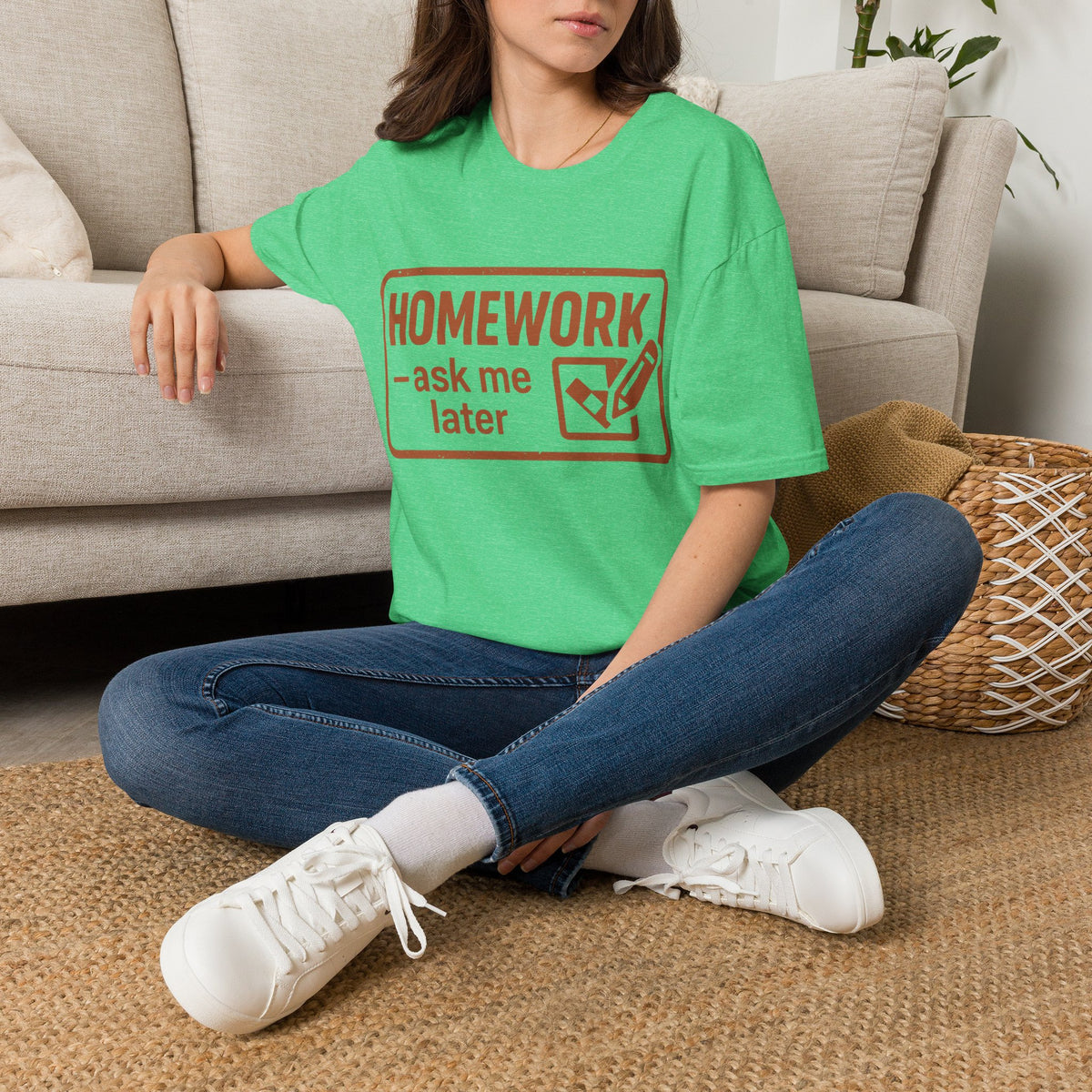Homework Club T‑Shirt — 'Homework? Done Later' Retro Badge Tee - Trending Now - August 2026