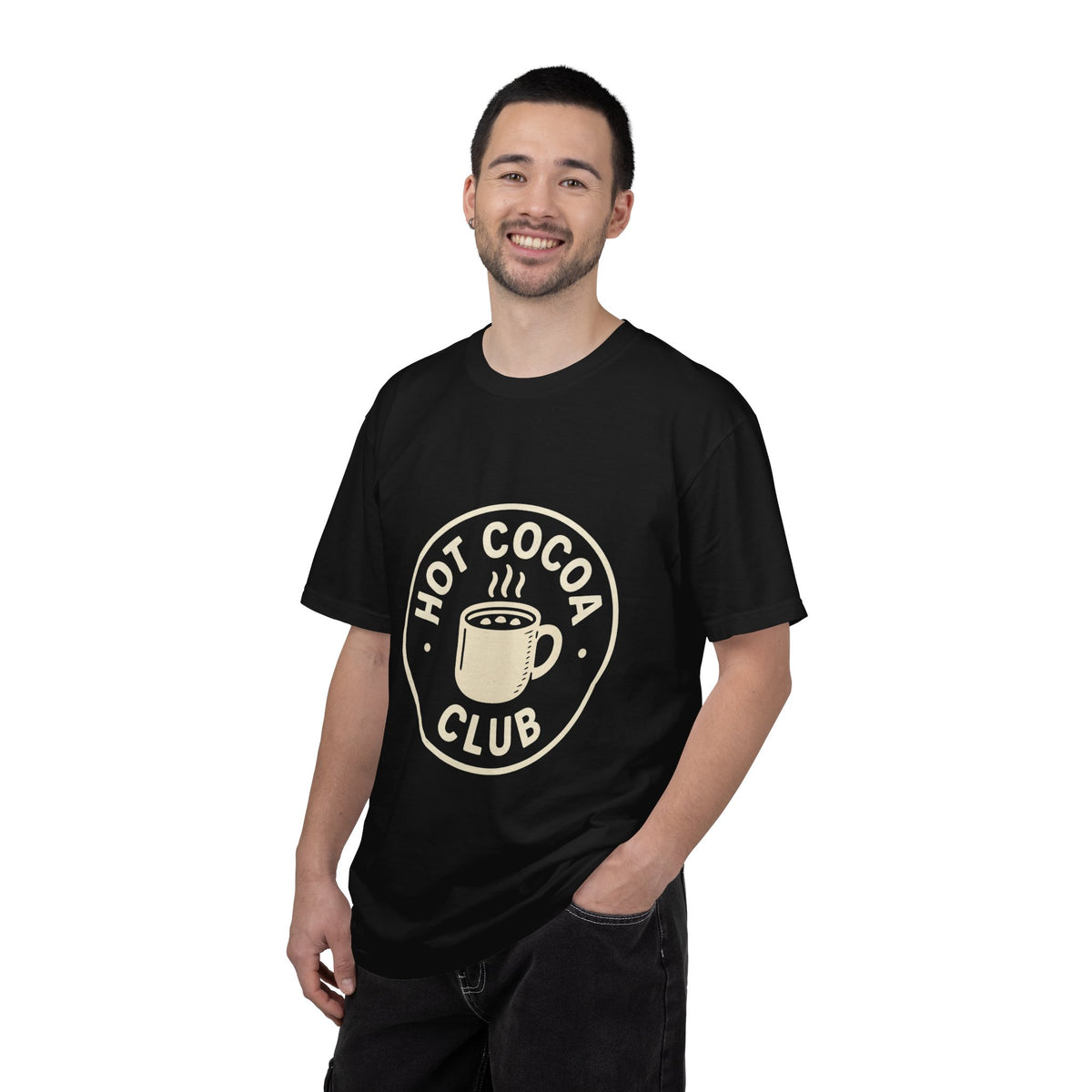 Hot Cocoa Club Winter Graphic T-Shirt - Trending Now - October 2026