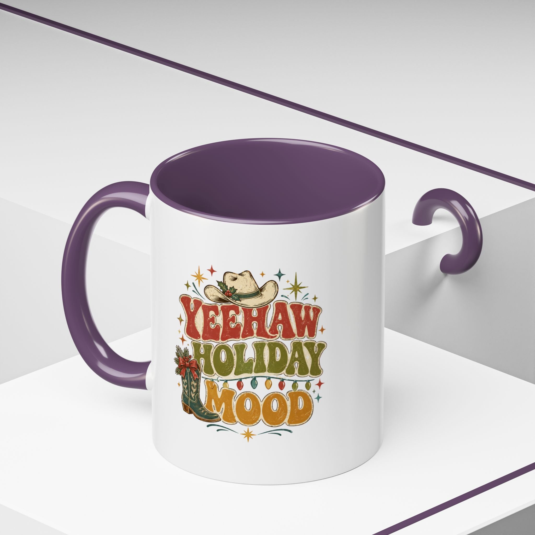 Christmas Yeehaw Holiday Mood Coffee Mug