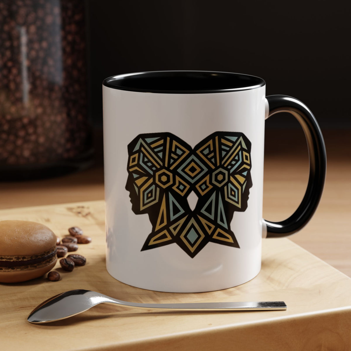 Gemini Zodiac Accent Coffee Mug