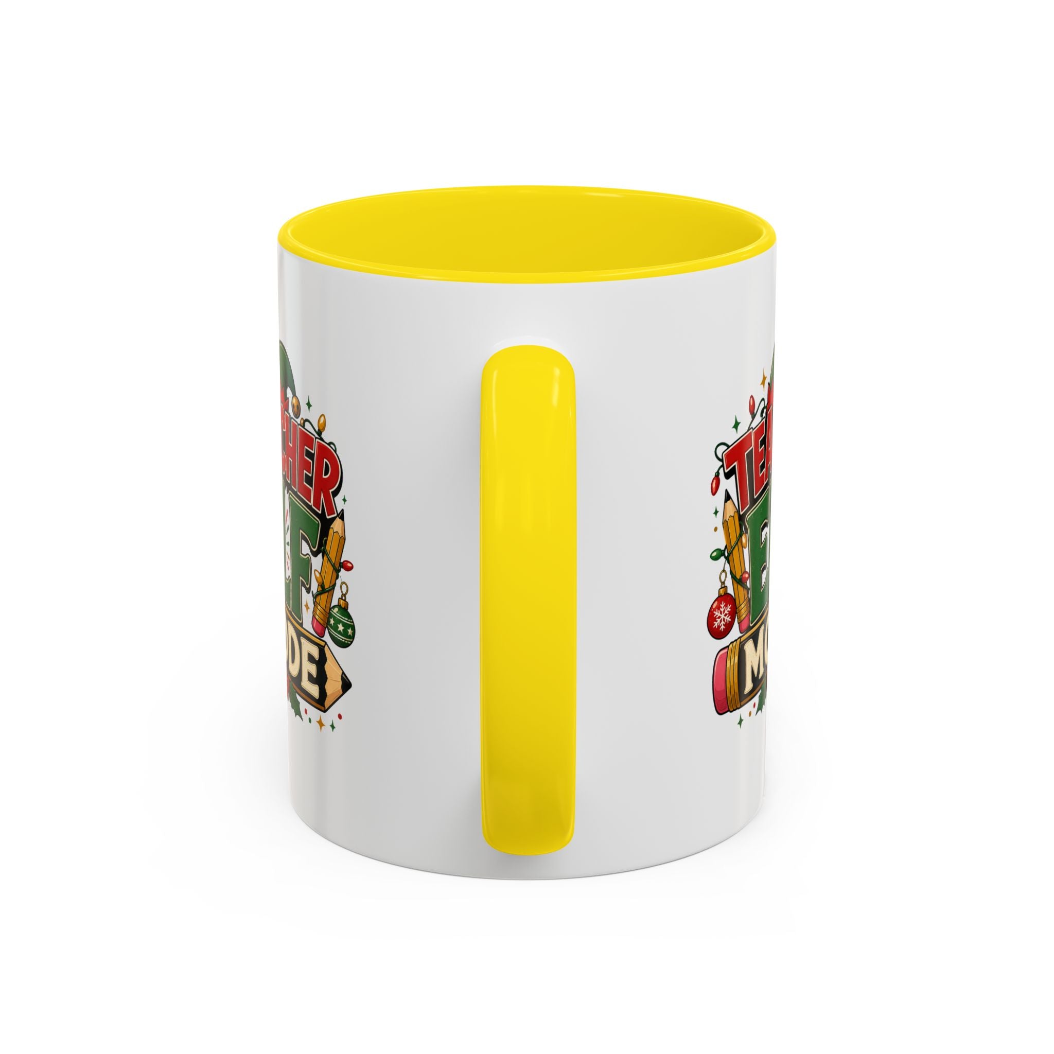 Teacher Elf Mode Coffee Mug — Christmas Teacher Holiday Gift