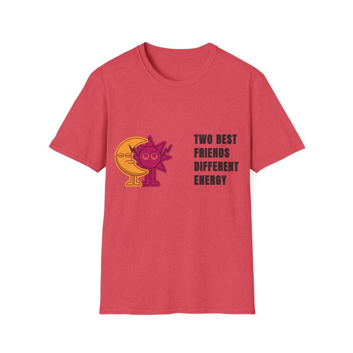 Two Best Friends Different Energy T-Shirt — Cute Cartoon Cat Duo Tee - Trending Now - September 2026