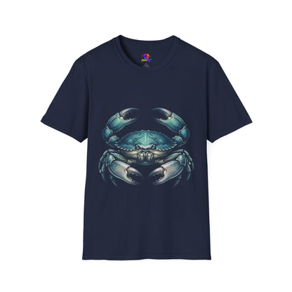 Crab Graphic T-Shirt — Coastal Sea Creature Tee