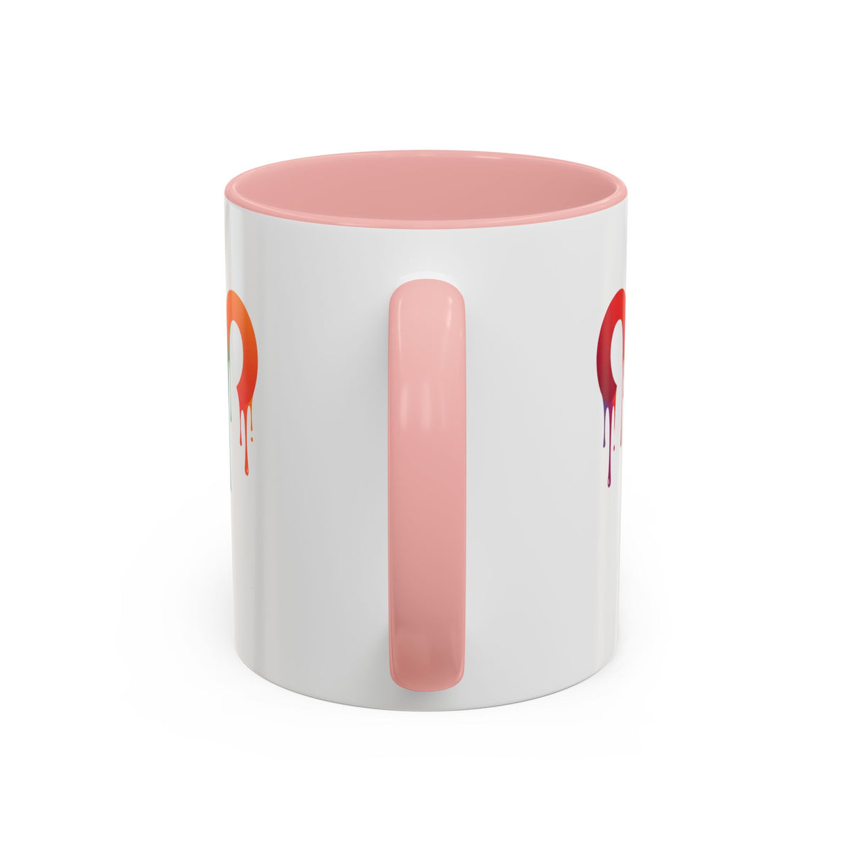 Aries Zodiac Rainbow Drip Aries Coffee Mug — Zodiac Astrology Accent Mug