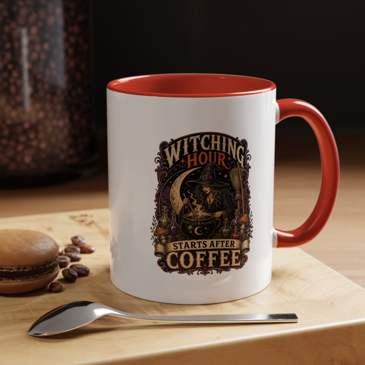 Halloween  Watching Hour Accent Coffee Mug