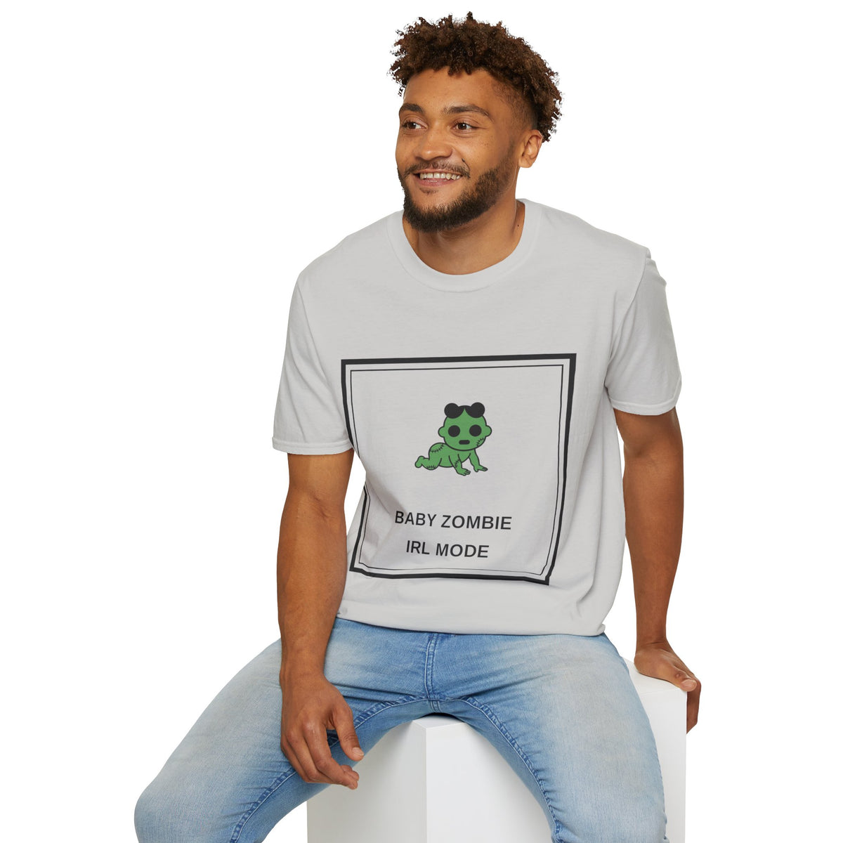 Baby Zombie T-Shirt — Cute Green Cartoon 'Baby Zombie IRL Mode' Graphic Tee - Trending Now - August 2026