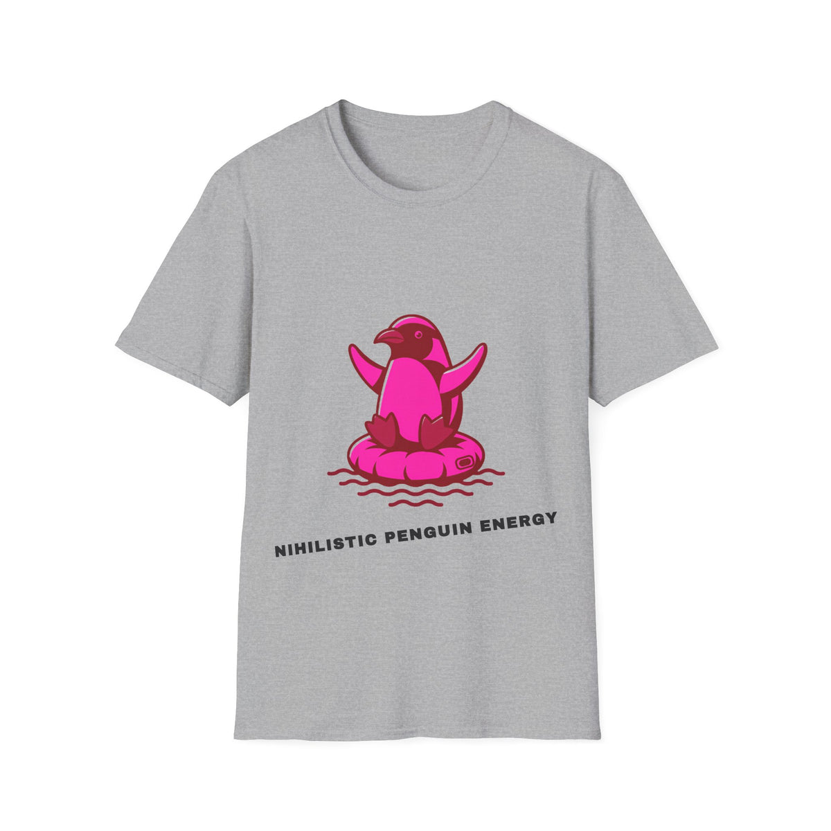Penguin Energy T‑Shirt — Cute Pink Penguin Graphic Tee - Trending Now - September 2026