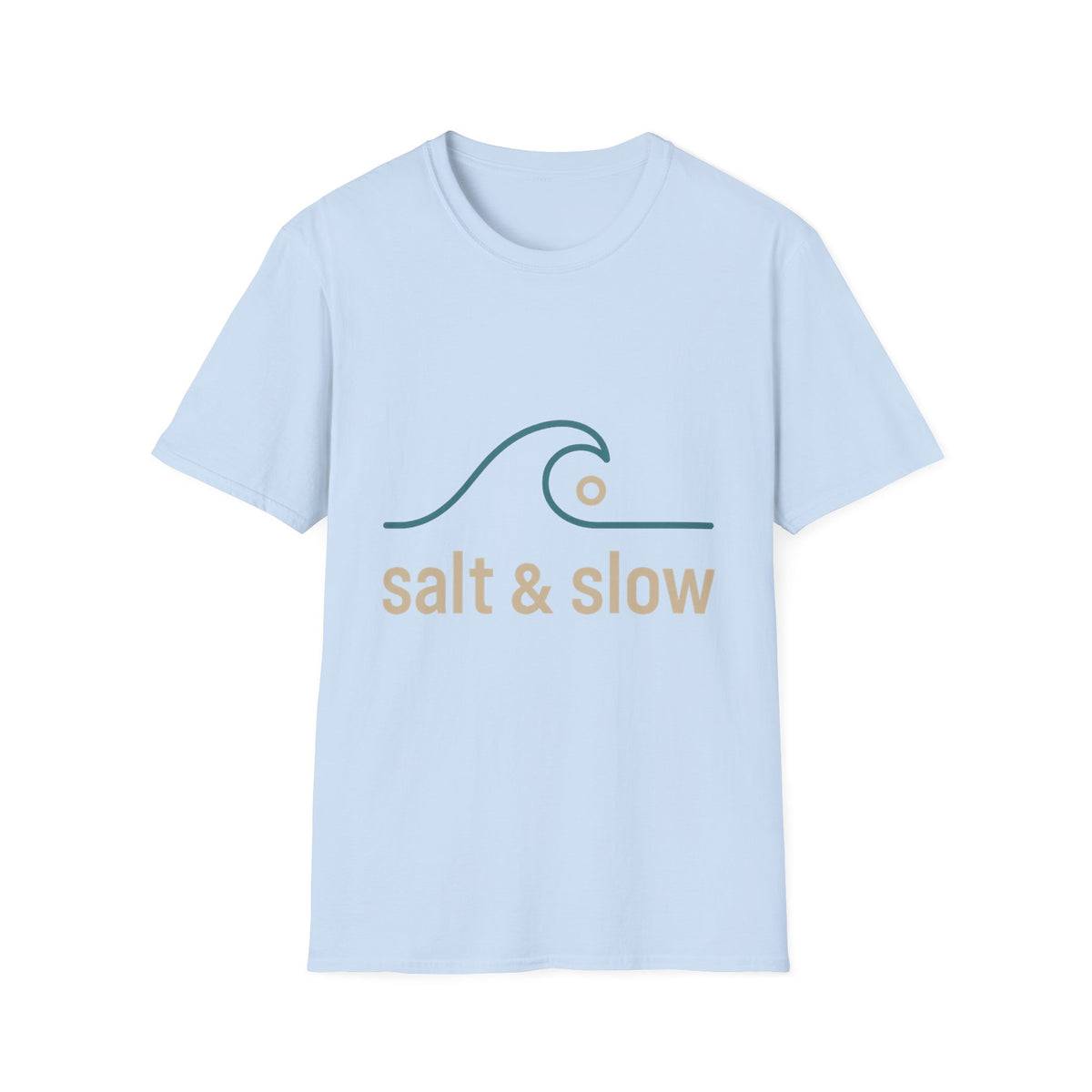 Salt & Slow Wave T‑Shirt — Minimal Beach Vibes Graphic Tee - Trending Now - September 2026