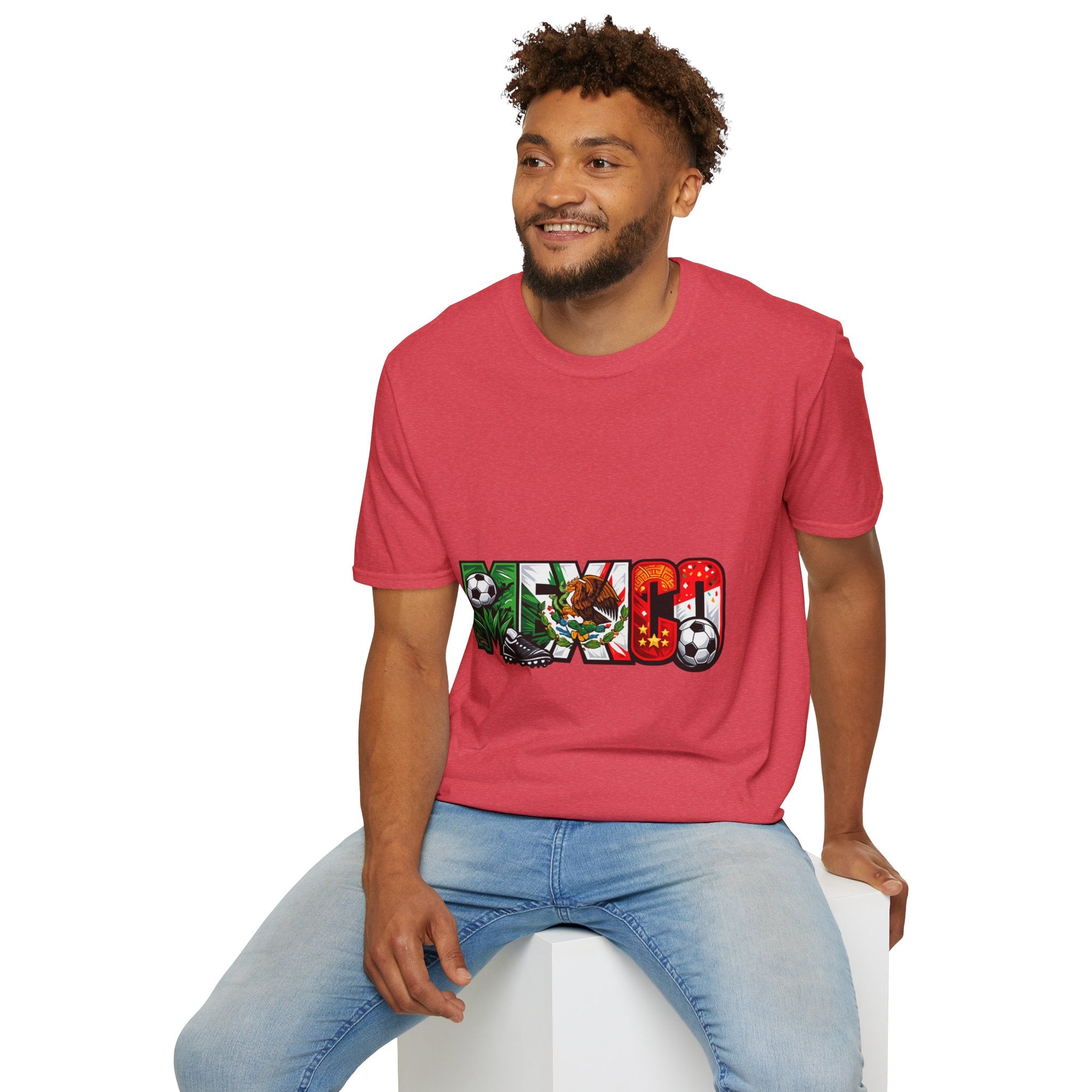 Mexico Soccer T-Shirt — Mexican Flag Football Pride Tee