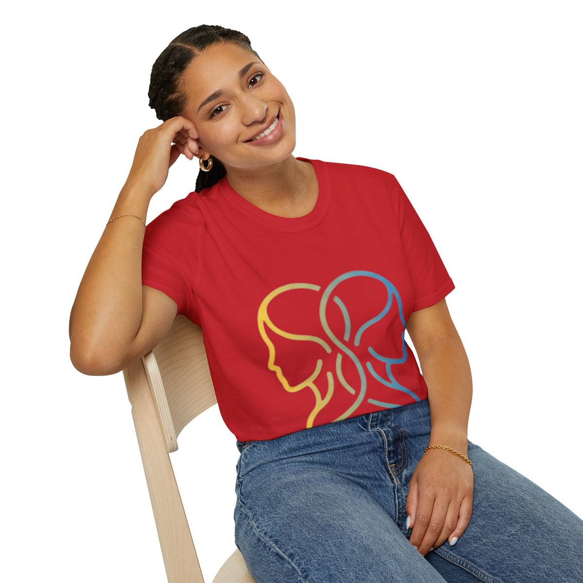 Gemini Zodiac Unisex Softstyle T-Shirt