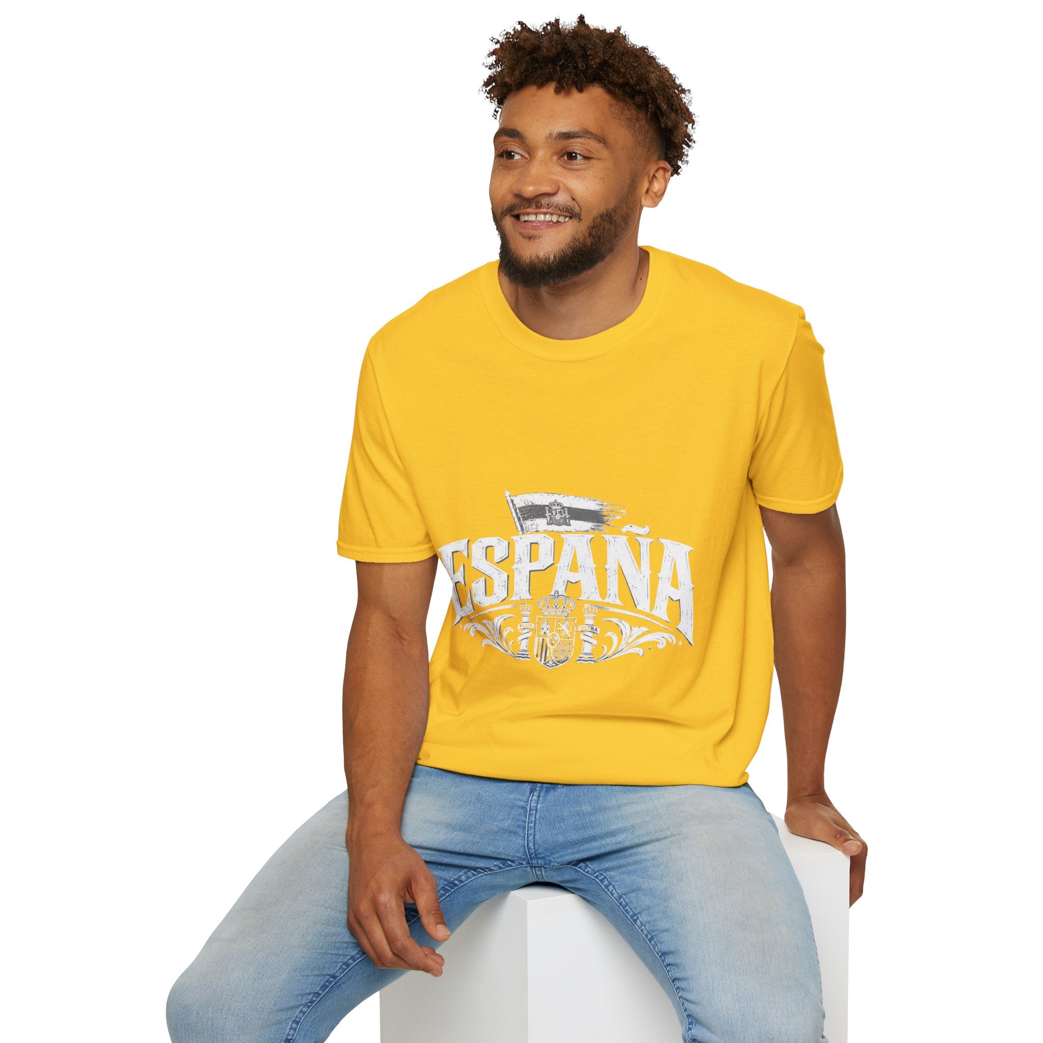 Spain Vintage T-Shirt — Retro Spanish Flag Tee