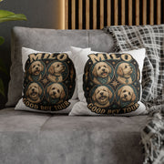 Milo "Good Boy Tour" Decorative Pillowcase Milo Bailey Dog Dad Mom