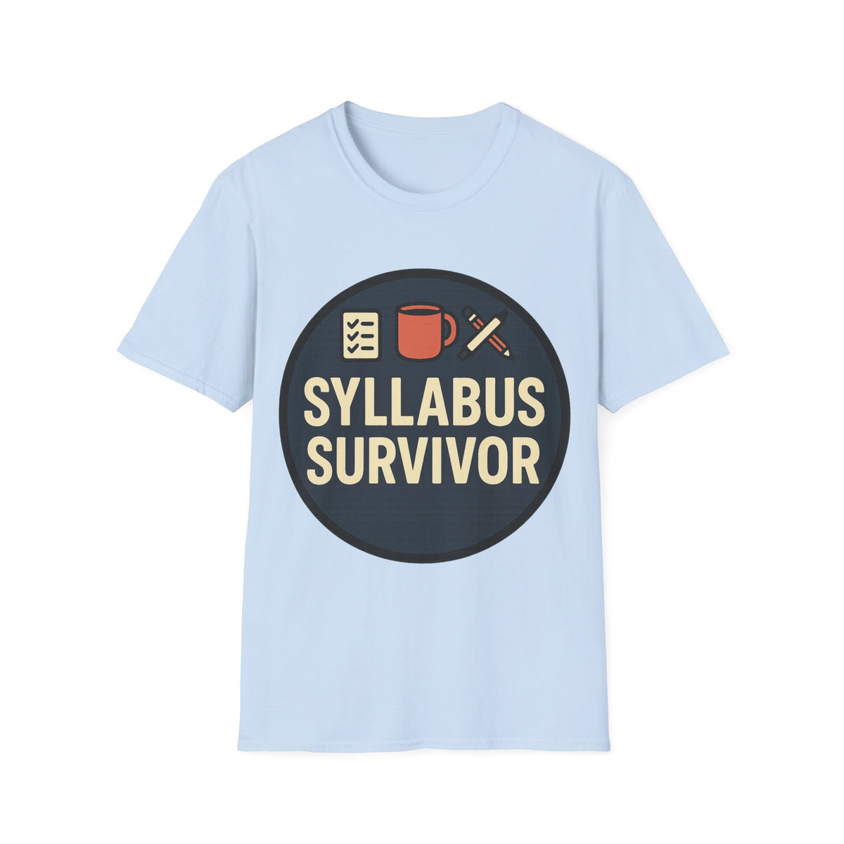 Syllabus Survivor T-Shirt — Funny Teacher/Student Back-to-School Tee - Trending Now - August 2026