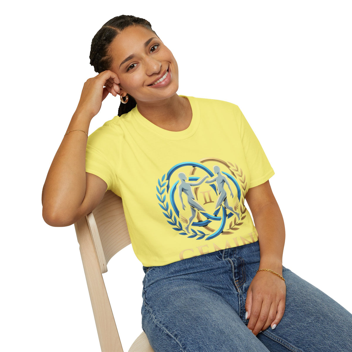 Gemini Zodiac T-Shirt — 'Gemini: Master of Adaptation' Astrological Graphic Tee