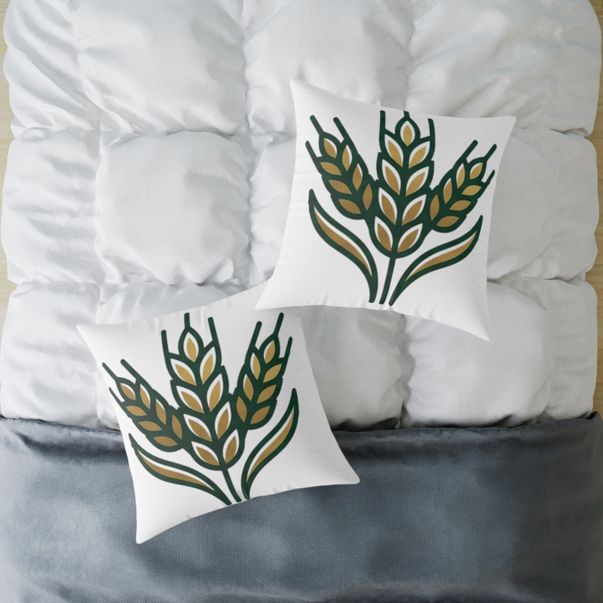 Virgo Zodiac Astrological Square Poly Canvas Pillow
