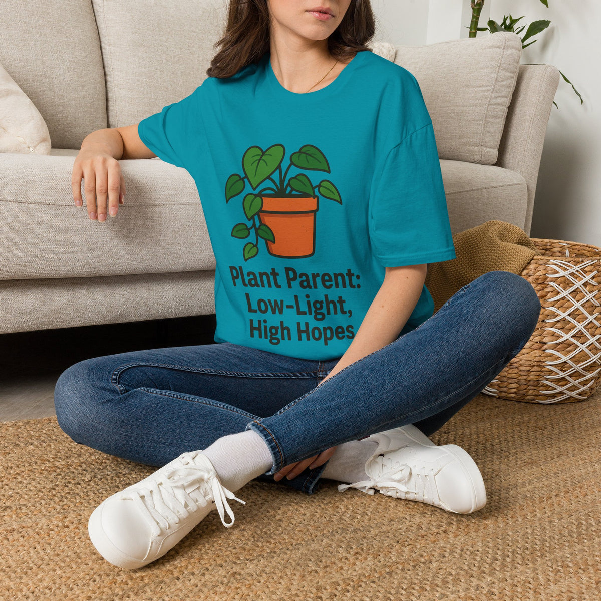Plant Lover T‑Shirt — Potted Heart Leaf Graphic Tee - Trending Now - August 2026