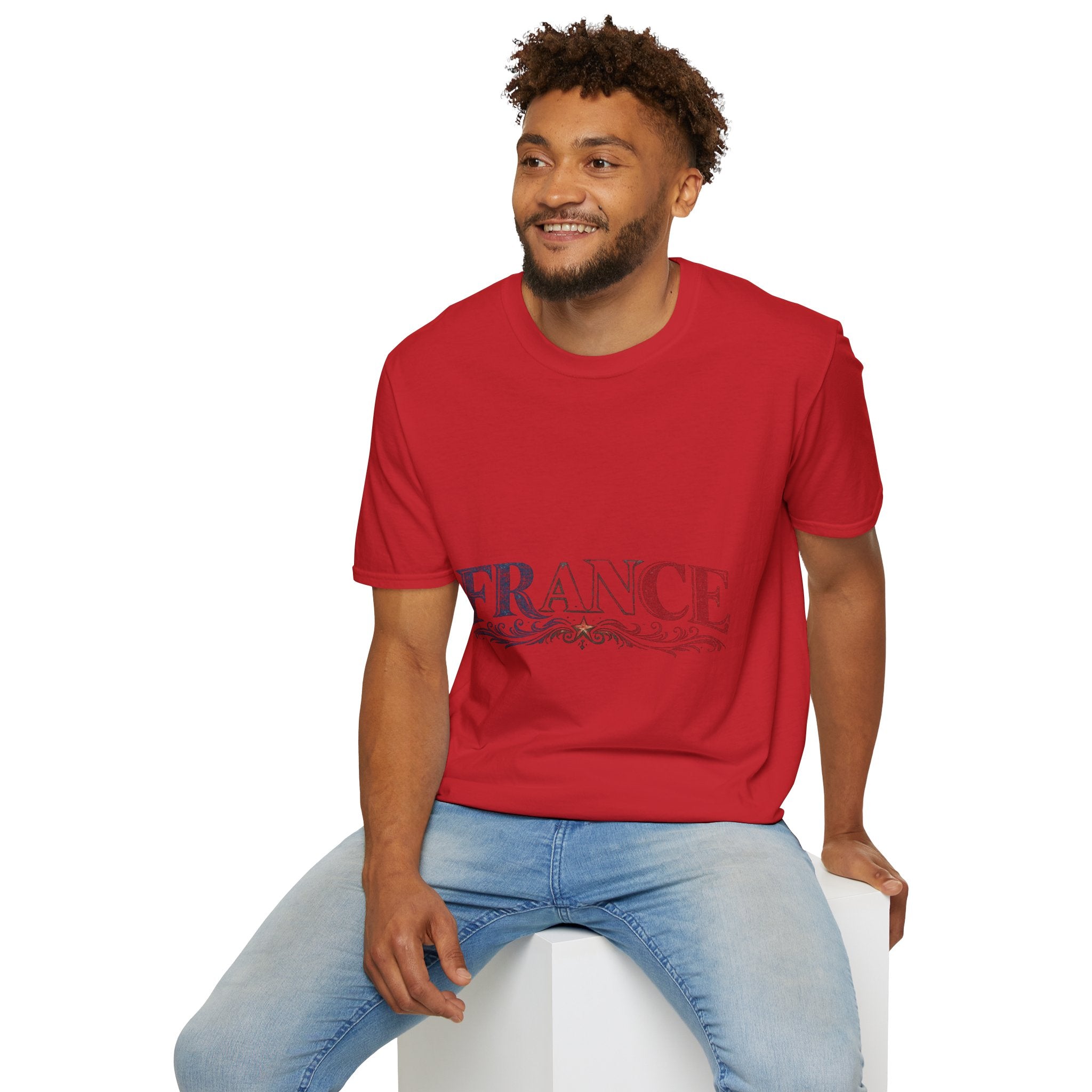 France Vintage Script T-Shirt