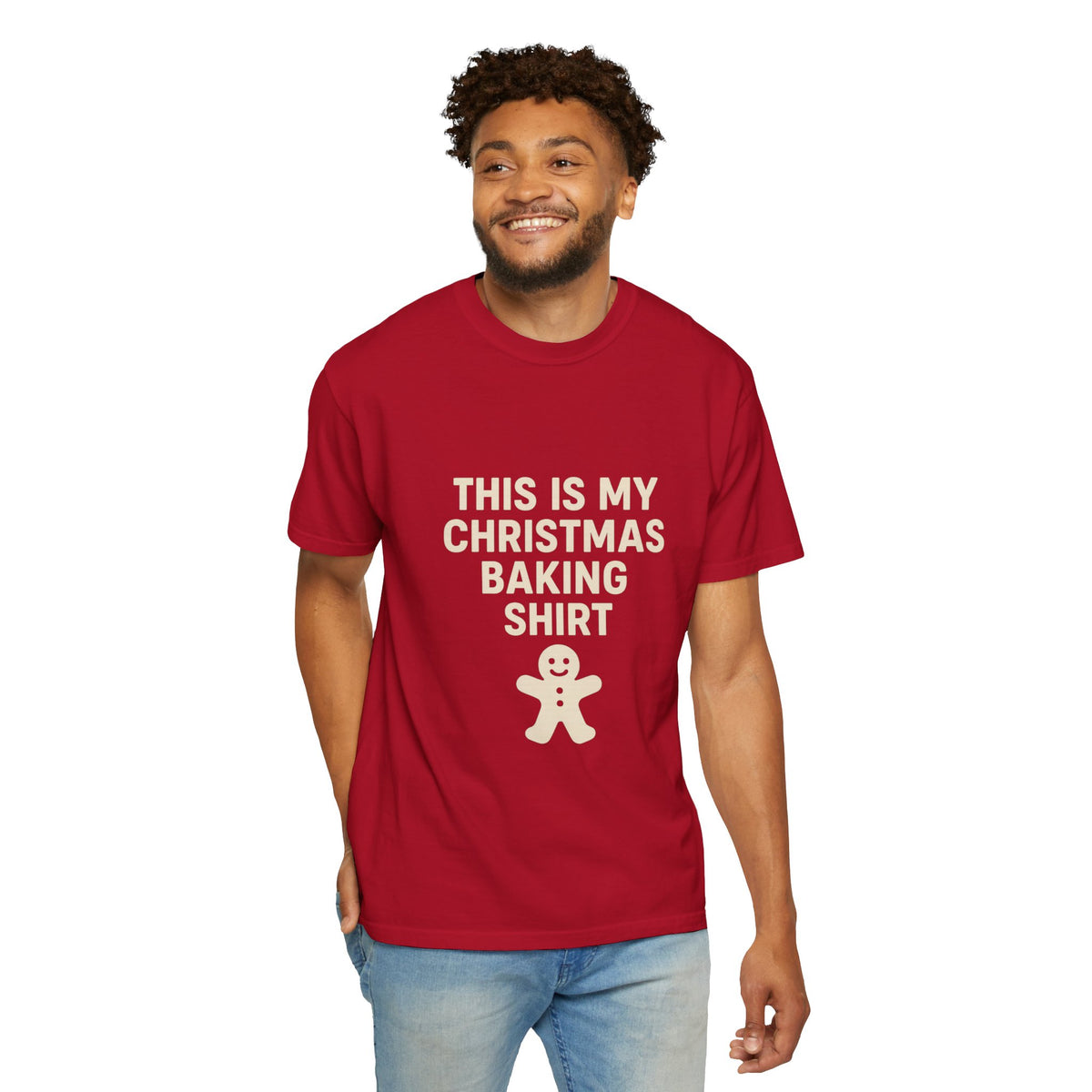 Christmas Baking Shirt — 'This Is My Christmas Baking Shirt' Tee with Gingerbread Graphic- Trending Now - October 2026