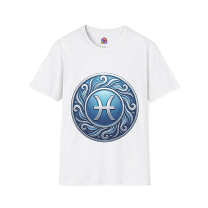 Pisces Zodiac T-Shirt – Blue Water Sign Astrology Tee