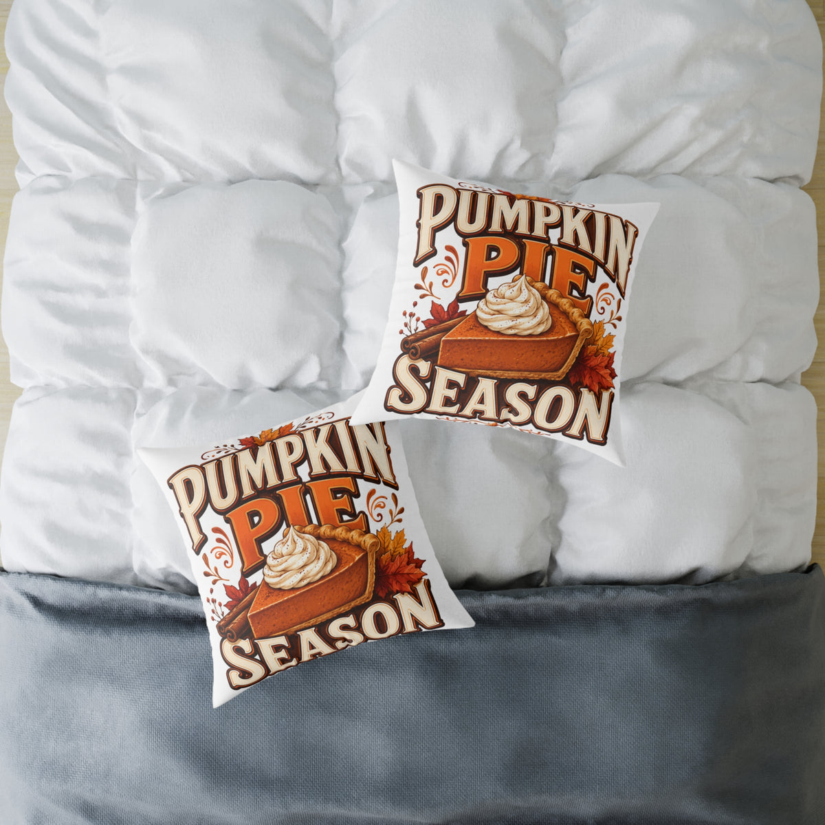 Thanksgiving Pumpkin Pie Season Throw Pillow